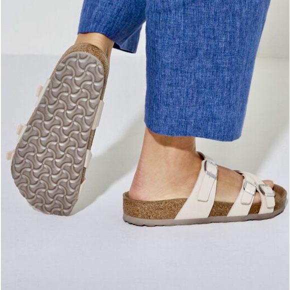 Birkenstock Franca Vegan Sandals.  Light Pink . Size 39. Like New - Picture 6 of 10